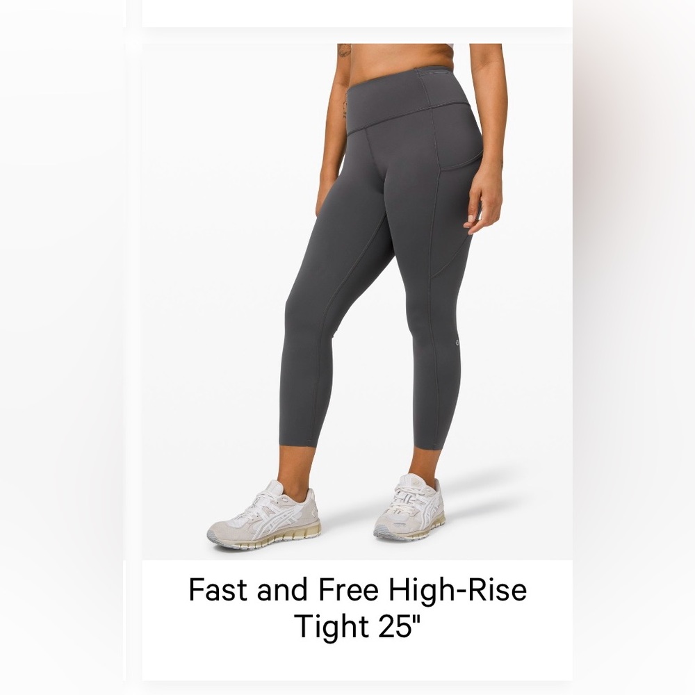 Lululemon Fast and Free Leggings